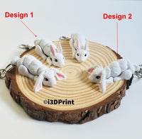 Rabbit Keyring