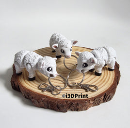 Lamb Keyring