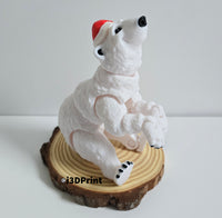Christmas Polar Bear