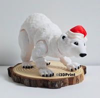 Christmas Polar Bear