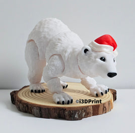 Christmas Polar Bear