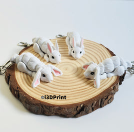 Rabbit Keyring